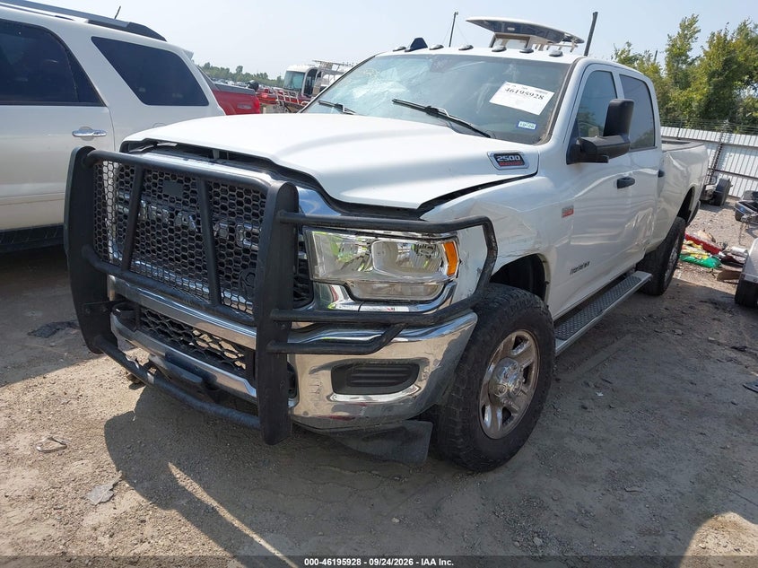 Vin: 3c6ur5hj4ng361811, lot: 46695812, ram 2500 tradesman  4x4 8' box 20222