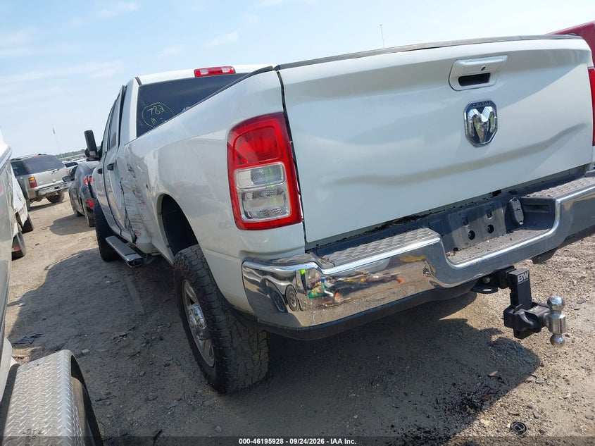 Vin: 3c6ur5hj4ng361811, lot: 46695812, ram 2500 tradesman  4x4 8' box 20223