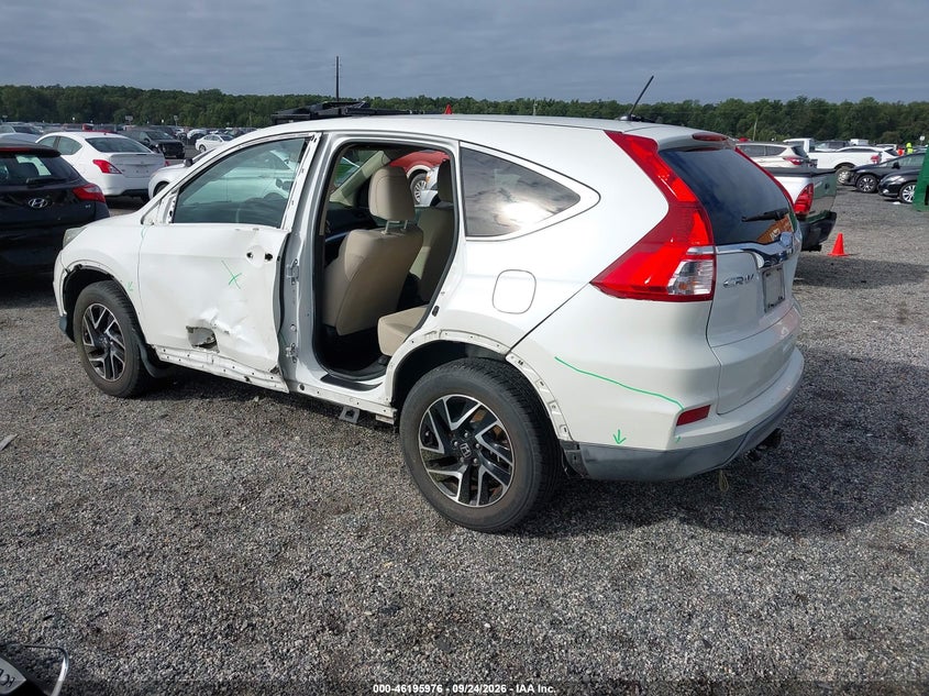 Vin: 5j6rm4h43gl098647, lot: 46695860, honda cr-v se 20163