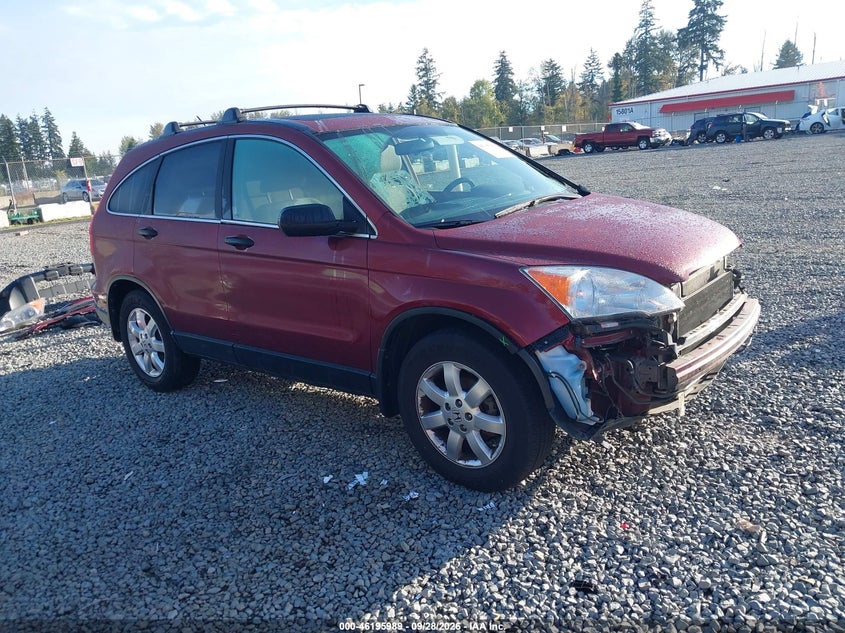 2009 Honda Cr-V Ex, Left Front, IAAI, VIN JHLRE48569C018842