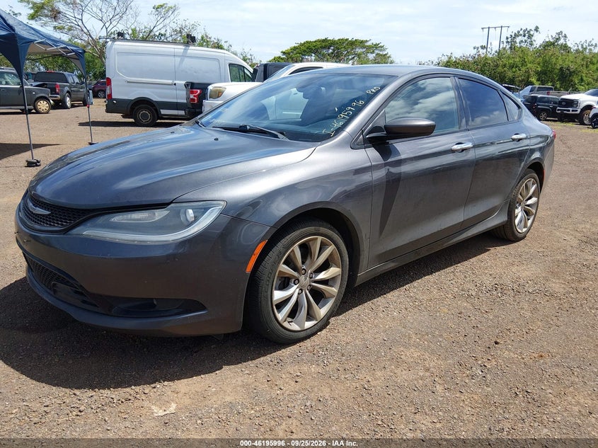 Vin: 1c3cccbg2fn518062, lot: 46695880, chrysler 200 s 20152