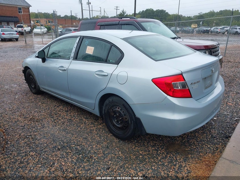 2012 HONDA CIVIC SDN LX · Фото 3