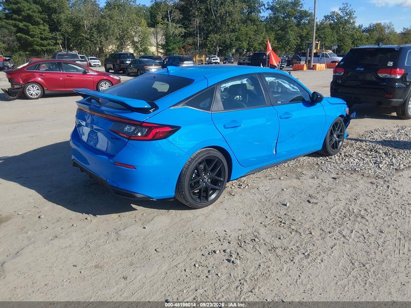 Vin: 19xfl2h81te038128, lot: 46695898, honda civic sport 20264