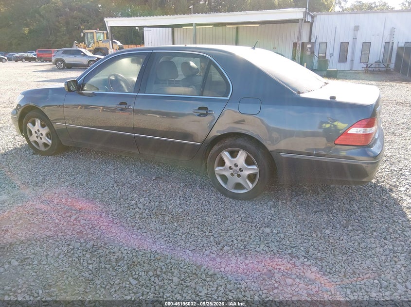 LEXUS LS 430 2005 VIN JTHBN36F450174070