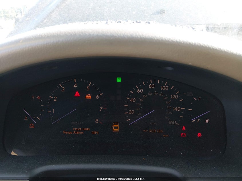 LEXUS LS 430 2005 VIN JTHBN36F450174070
