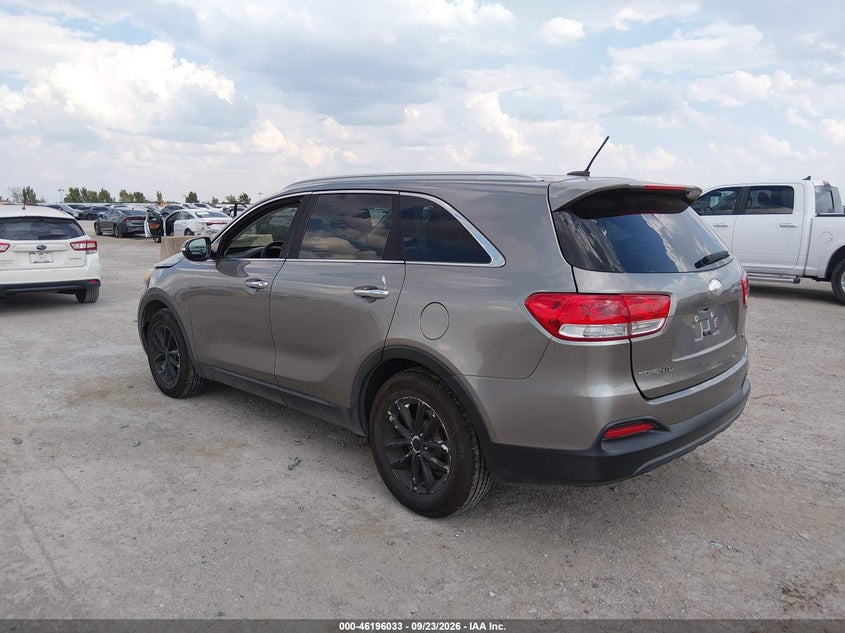 Vin: 5xypg4a50hg249710, lot: 46695916, kia sorento 3.3l lx 20173