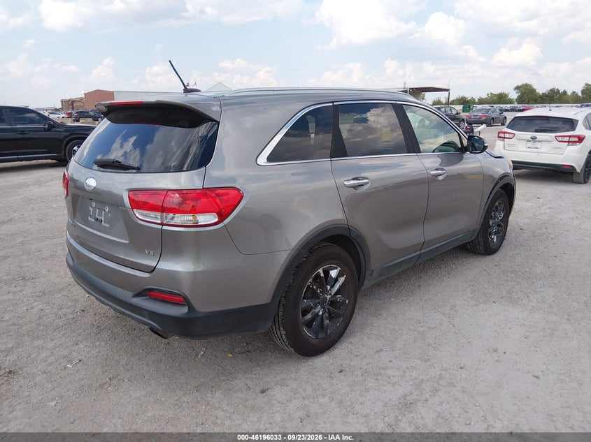Vin: 5xypg4a50hg249710, lot: 46695916, kia sorento 3.3l lx 20174