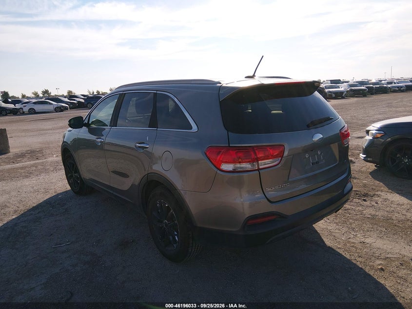 Vin: 5xypg4a50hg249710, lot: 46695916, kia sorento 3.3l lx 20173