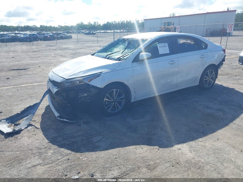 Vin: 3kpf24ad3ne448020, lot: 46695948, kia fuerte lxs 20222