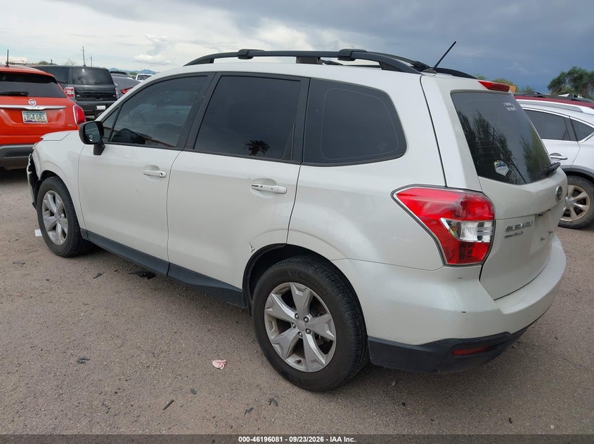 Vin: jf2sjabc4fh841057, lot: 46695965, subaru forester 2.5i 20153