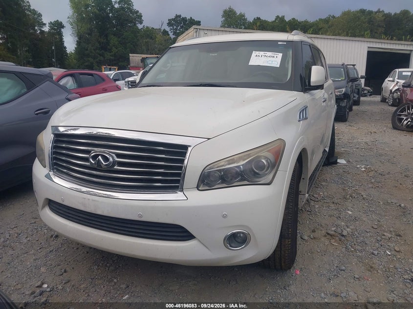 Vin: jn8az2nf0d9550808, lot: 46695967, infiniti qx56 20132