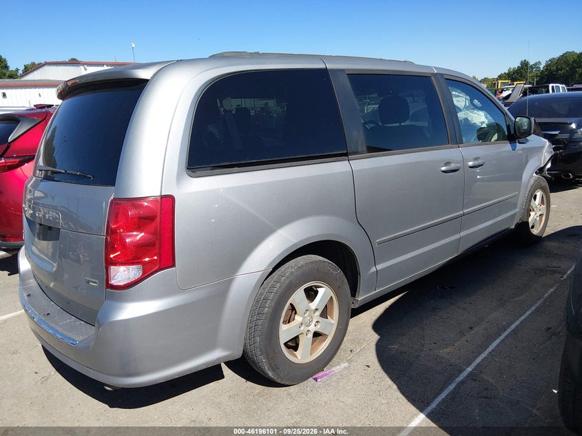 Vin: 2c4rdgcg5dr545524, lot: 46695984, dodge grand caravan sxt 20134