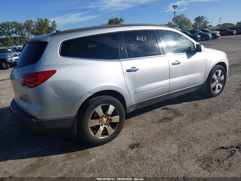 Vin: 1gnkrged3cj404161, lot: 46696005, chevrolet traverse 1lt 20124