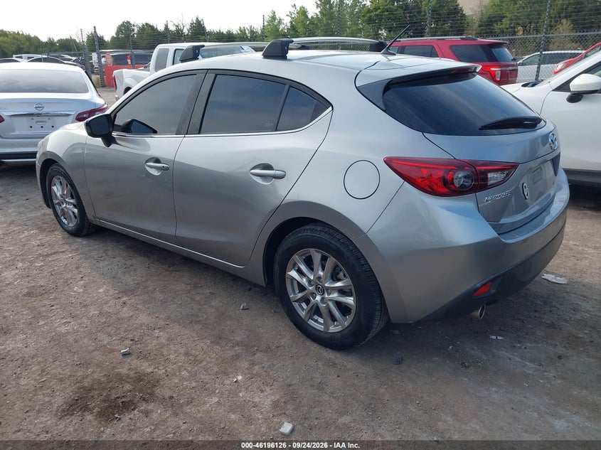 Vin: jm1bm1k72g1318185, lot: 46696010, mazda mazda3 i sport 20163