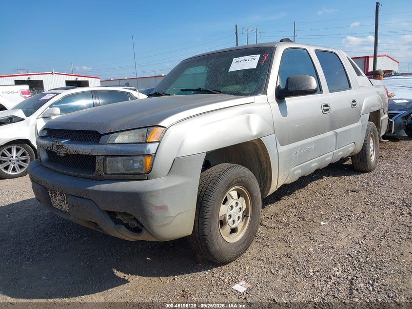 2002 Chevrolet Avalanche, Правий зад, IAAI, VIN 3GNEC13T72G129545 — фото 2