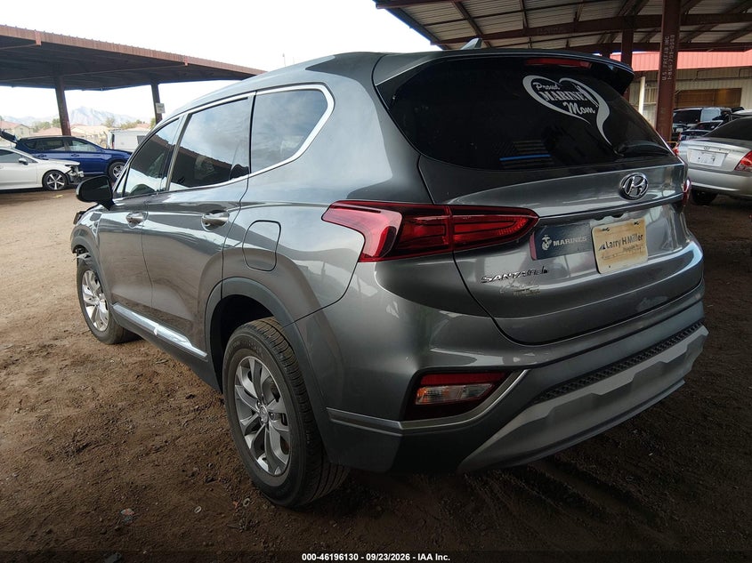 Vin: 5nms33ad4kh009659, lot: 46696014, hyundai santa fe sel 20193