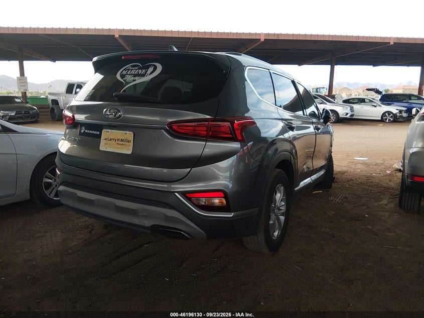 Vin: 5nms33ad4kh009659, lot: 46696014, hyundai santa fe sel 20194