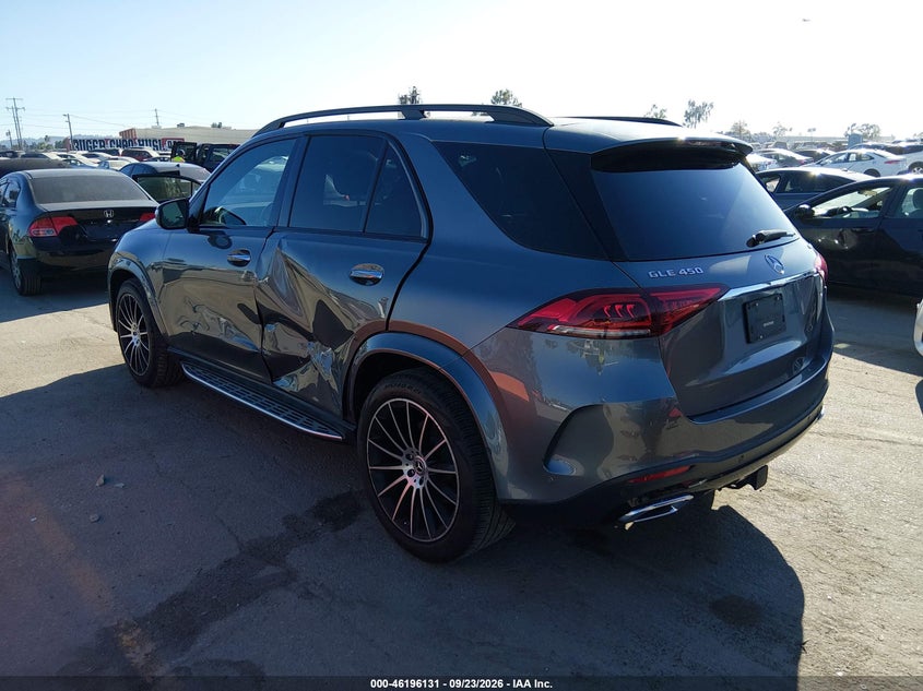 Vin: 4jgfb5kbxpa941598, lot: 46696015, mercedes-benz gle 450 4matic 20233