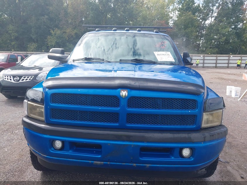 DODGE RAM 1500 1998 VIN 1B7HF16Z9WS734338