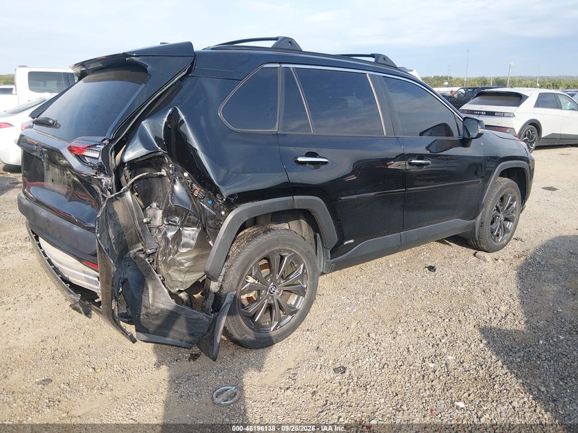 Vin: 4t3d6rfv4pu124883, lot: 46696022, toyota rav4 hybrid limited 20234