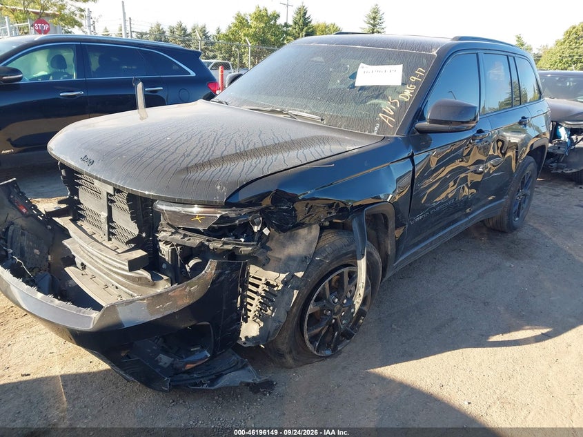 Vin: 1c4rjhag9s8703289, lot: 46696033, jeep grand cherokee altitude 4x4 20252