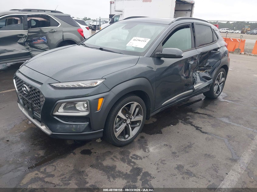Vin: km8k53a59mu610348, lot: 46696039, hyundai kona ultimate 20212