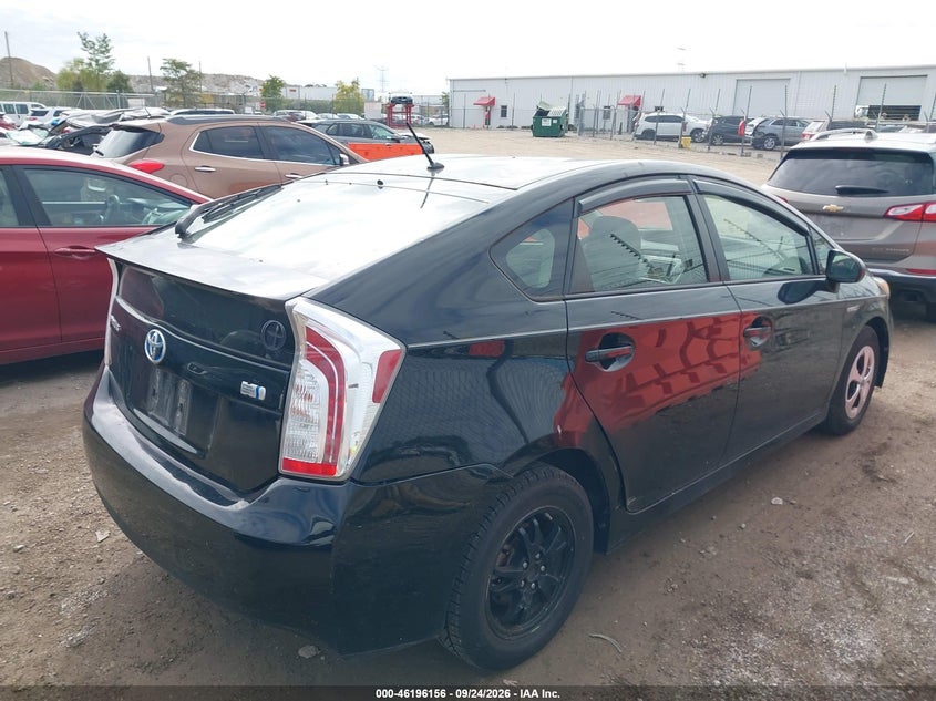 Vin: jtdkn3du7d0346691, lot: 46696040, toyota prius two 20134