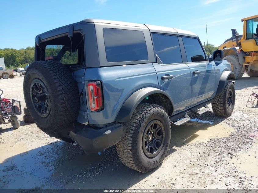 Vin: 1fmee5dp6plb81041, lot: 46696041, ford bronco wildtrak 20234