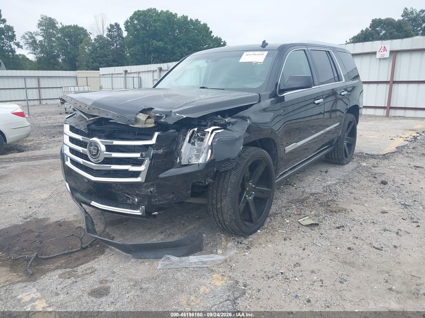 Vin: 1gys4ckj6fr294314, lot: 46696044, cadillac escalade premium 20152