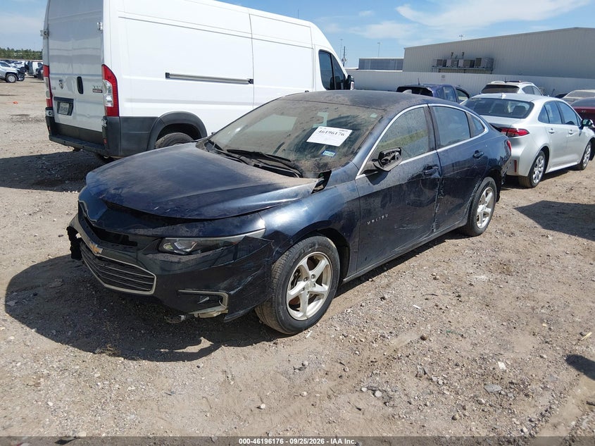 Vin: 1g1zb5st2gf354186, lot: 46696060, chevrolet malibu ls 20162