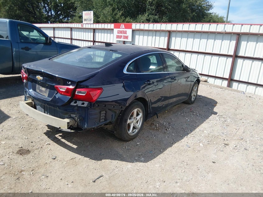Vin: 1g1zb5st2gf354186, lot: 46696060, chevrolet malibu ls 20164