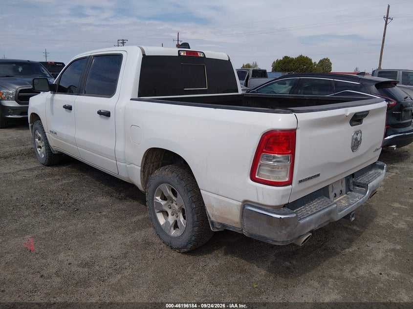 Vin: 1c6srfft3pn518319, lot: 46696068, ram 1500 big horn 20233