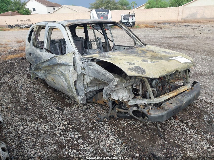 2007 Isuzu Ascender S, Total Burn, IAAI, VIN 4NUDT13S172702732