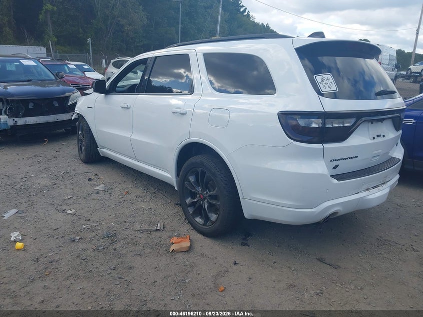 Vin: 1c4sdjct9pc550802, lot: 46696094, dodge durango r/t plus awd 20233