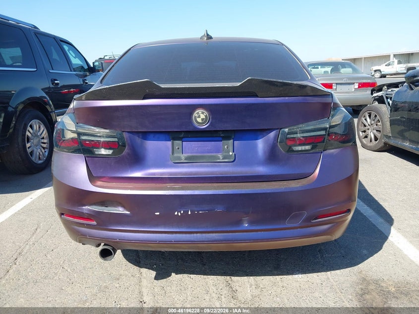 BMW 320I 2017 VIN WBA8E1G53HNU14199
