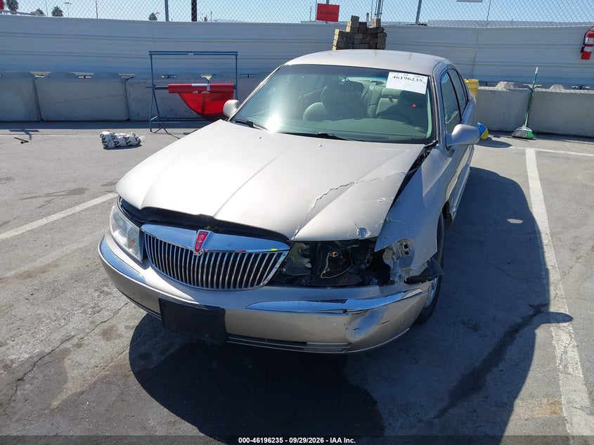 LINCOLN CONTINENTAL 1999 VIN 1LNHM97V3XY719277