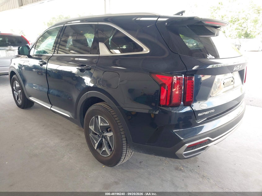 Vin: kndrh4lg6r5246924, lot: 46696124, kia sorento hybrid ex 20243