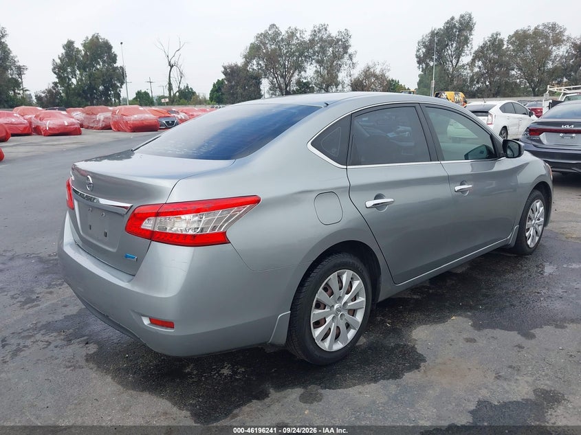 Vin: 3n1ab7ap3dl750734, lot: 46696126, nissan sentra s 20134