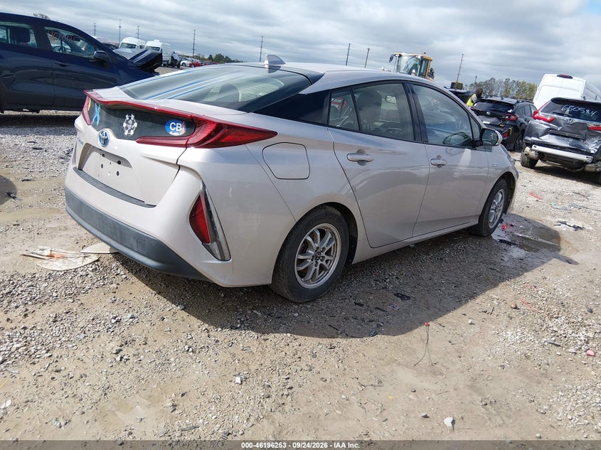 Vin: jtdkarfp1l3153729, lot: 46696137, toyota prius prime le 20204