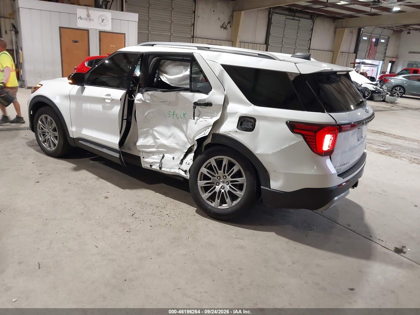 Vin: 1fmuk7hh7sga33646, lot: 46696148, ford explorer platinum 20253