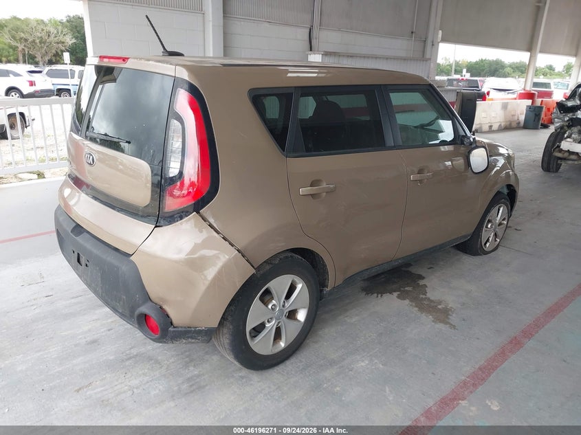 Vin: kndjn2a2xg7309557, lot: 46696155, kia soul 20164
