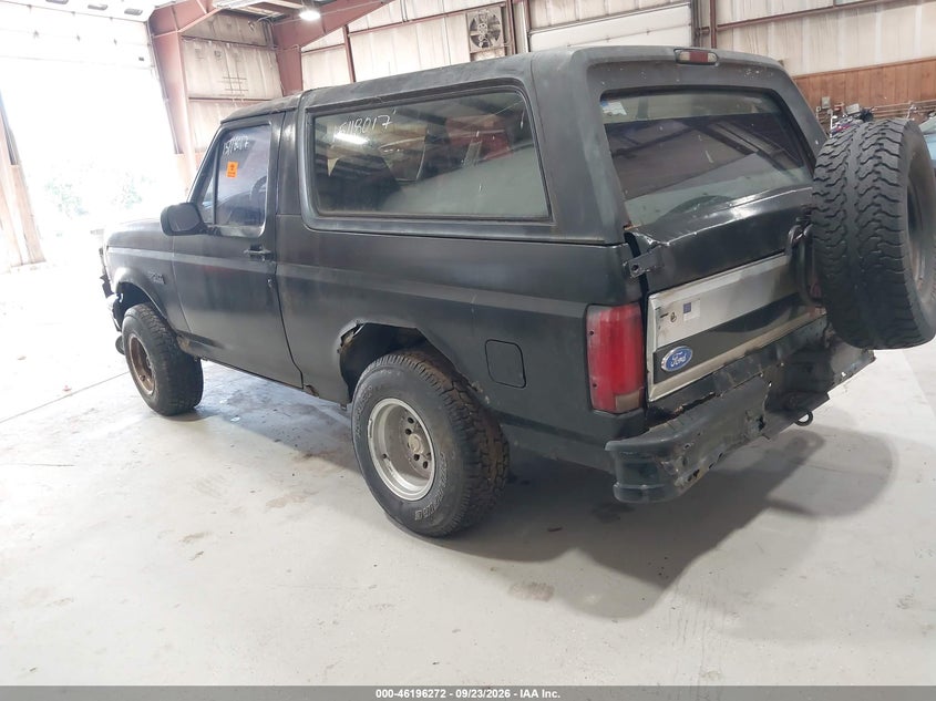 FORD BRONCO 1995 VIN 1FMEU15H9SLB82941