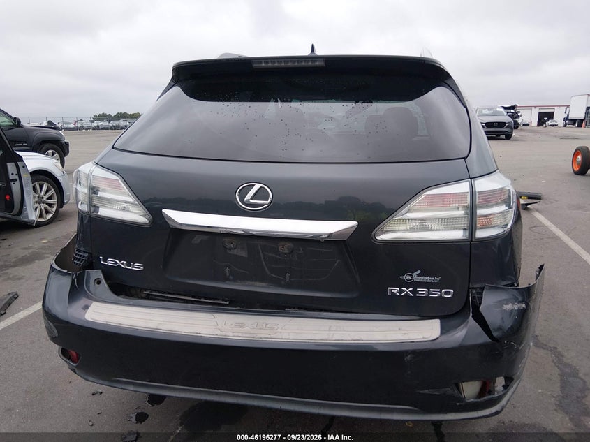 LEXUS RX 350 2010 VIN 2T2ZK1BA9AC006394