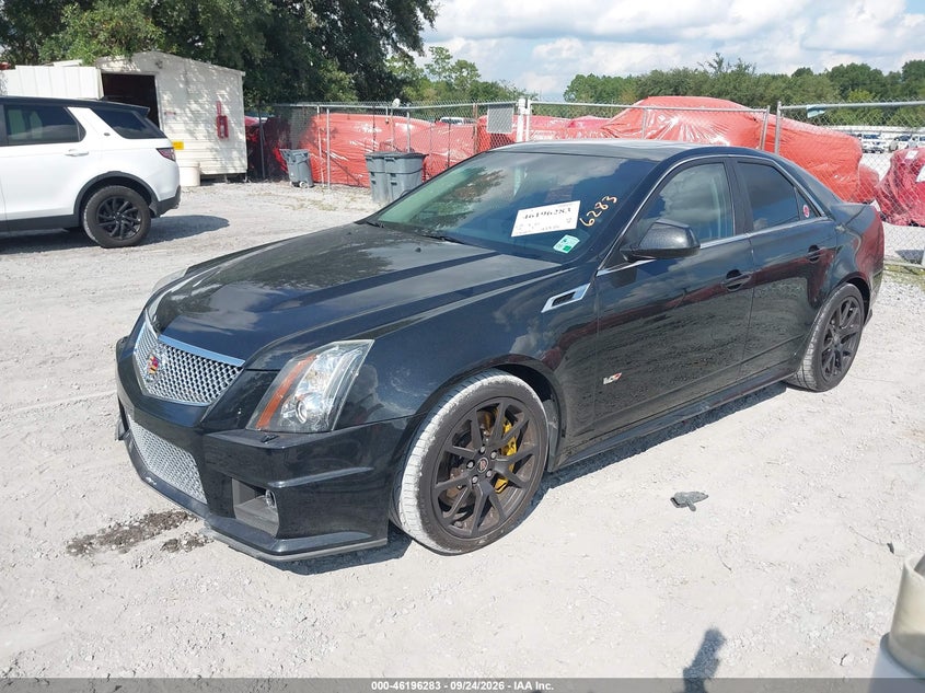 Vin: 1g6dv5ep7b0151218, lot: 46696167, cadillac cts-v 20112