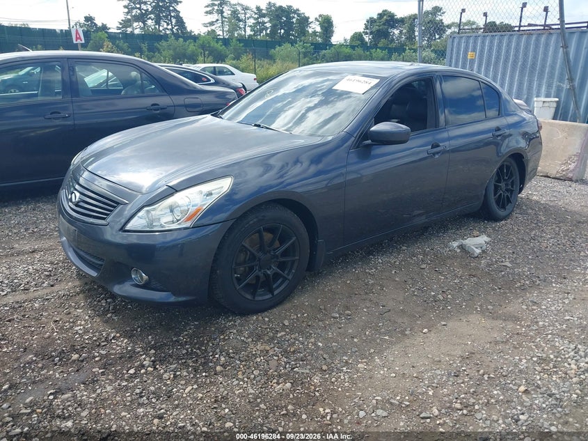 Vin: jn1cv6ar8am255104, lot: 46696168, infiniti g37x 20102