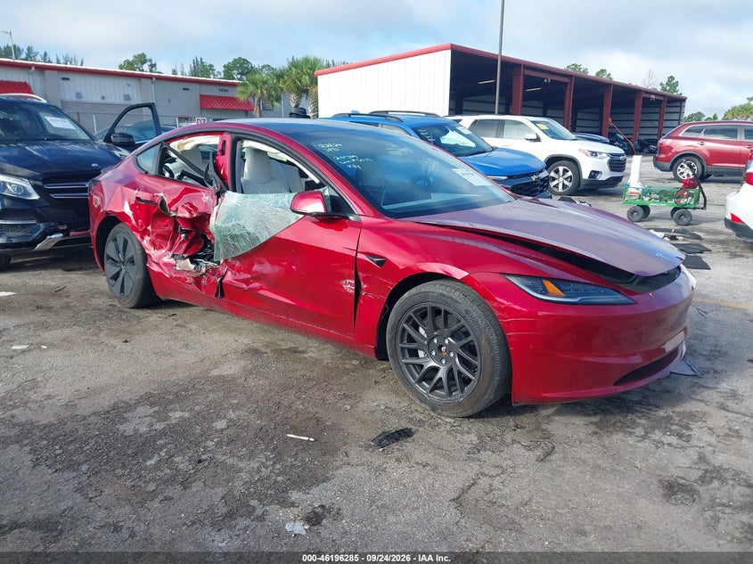 Vin: 5yj3e1eb0sf005010, lot: 46696169, tesla model 3 long range all-wheel drive 20251