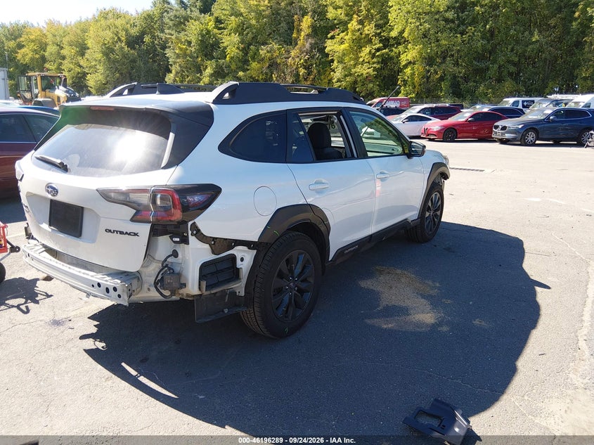 Vin: 4s4btalc0p3204359, lot: 46696173, subaru outback onyx edition 20234