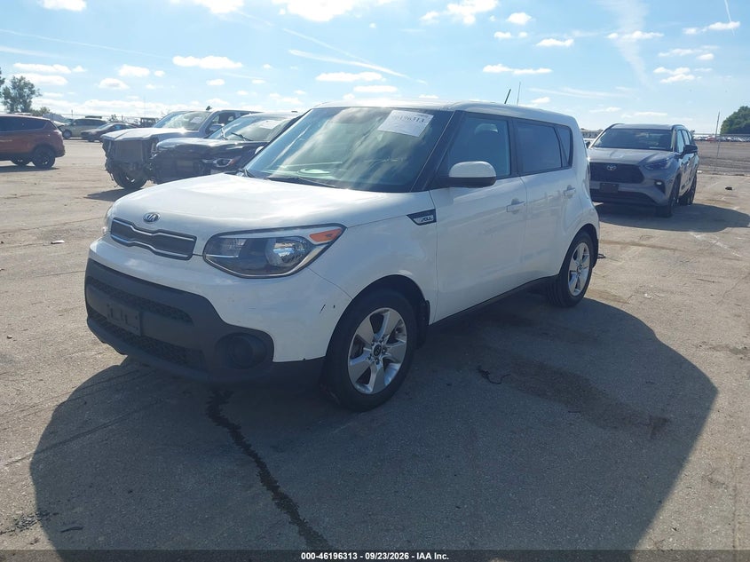 Vin: kndjn2a25h7495770, lot: 46696196, kia soul 20172