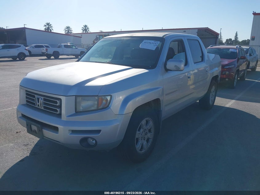 2006 Honda Ridgeline Rtl, Обычный износ, IAAI, VIN 2HJYK16536H518996 — фото 2