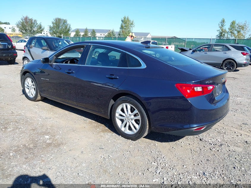 Vin: 1g1zd5st1jf124270, lot: 46696207, chevrolet malibu lt 20183